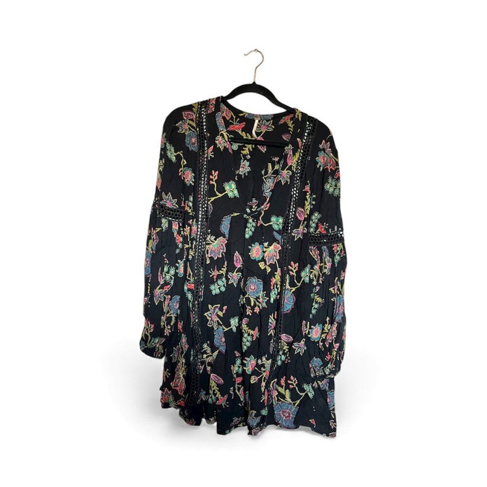 Free People Just the Two of Us Floral Tunic